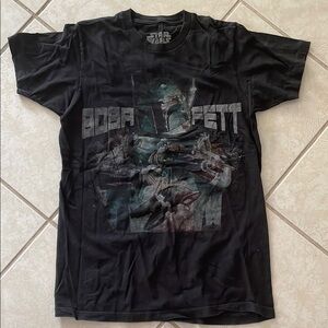 Star Wars Black Graphic T-Shirt Boba Fett